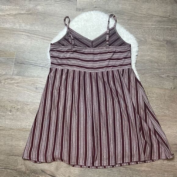 Universal Thread Summer Dress Loose Fit Stretch Size Large Stripe Spagetti Strap - Picture 6 of 6